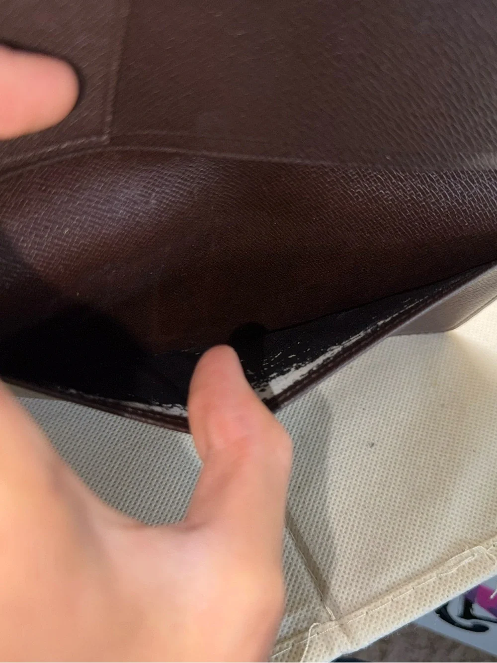 LOUIS VUITTON Limited Edition Damier Canvas Centenaire Checkbook Wallet